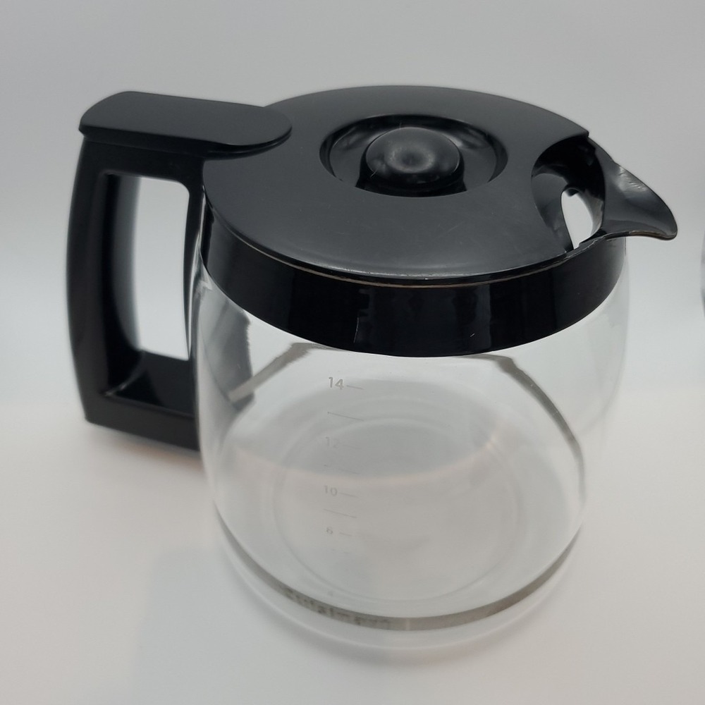 Cuisinart 14 Cup Glass & Stainless Replacement Carafe for Coffee Maker 1917F